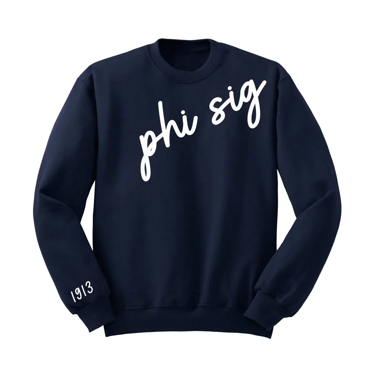 Phi Sigma Sigma 1913 Avenue Crewneck 2