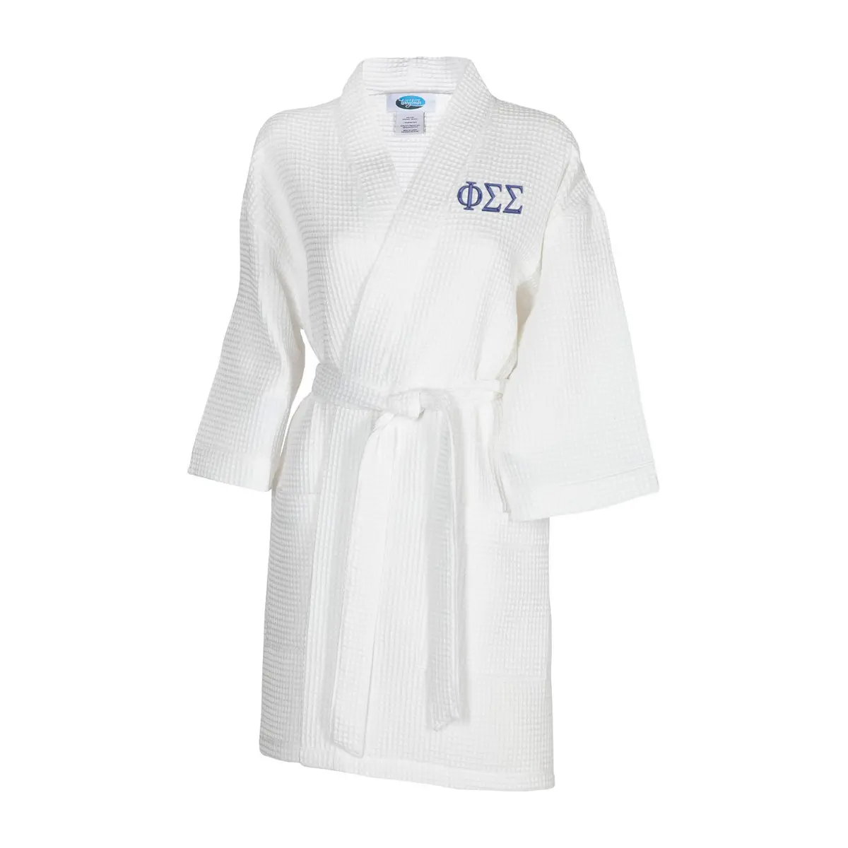 Phi Sigma Sigma Waffle Weave Kimono Bathrobe 1