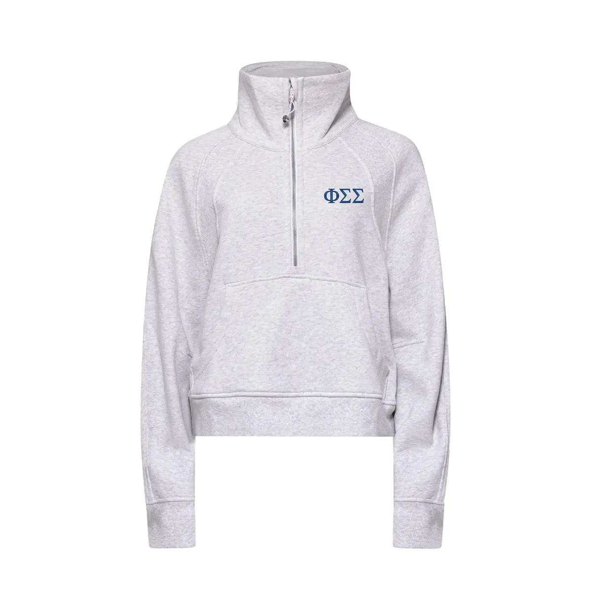 Phi Sigma Sigma Lululemon Scuba Oversized Funnel-Neck Half Zip 1