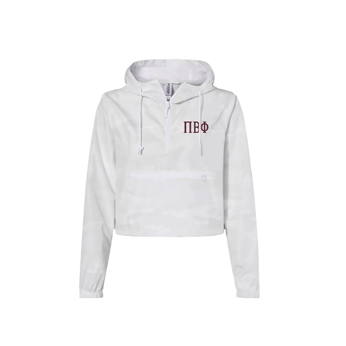 Pi Beta Phi Crop Windbreaker 1