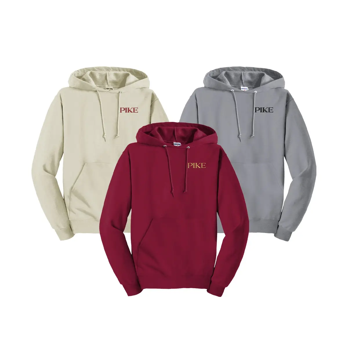 Pike Embroidered Hooded Sweatshirt 2