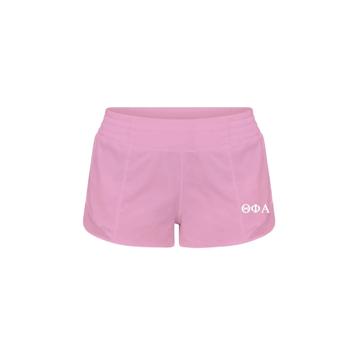 Theta Phi Alpha Lululemon Hotty Hot High-Rise Lined Short 2.5" - Pink Frosting 1