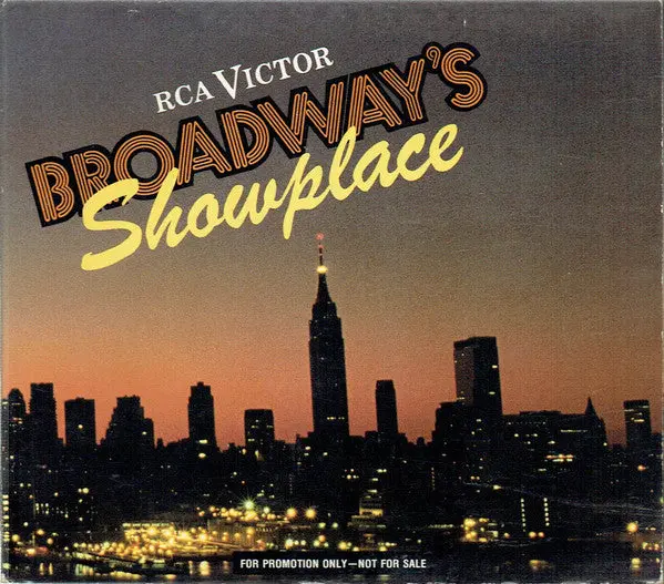Broadway's Showplace (Various) Rca Promo Only Cd - Used 1