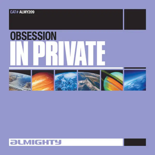 Almighty Presents Obsession - In Private Promo Cd Single - Used 1