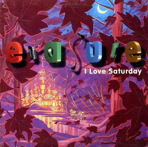 Erasure  - I Love Saturday  (Usa Maxi-Cd Single) Used 1