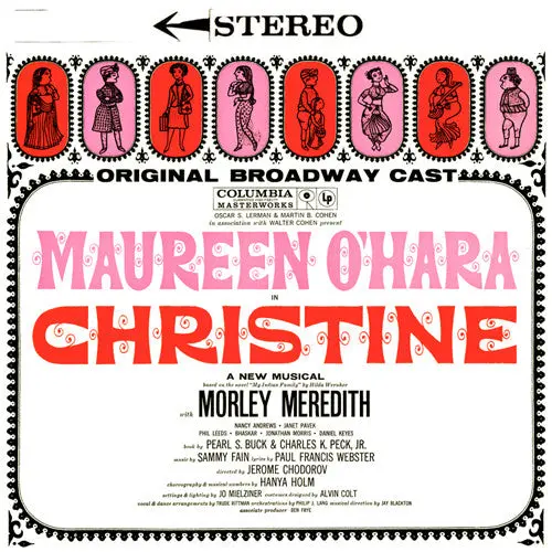 Maureen O'hare In Christine A New Musical Cd - Used 1