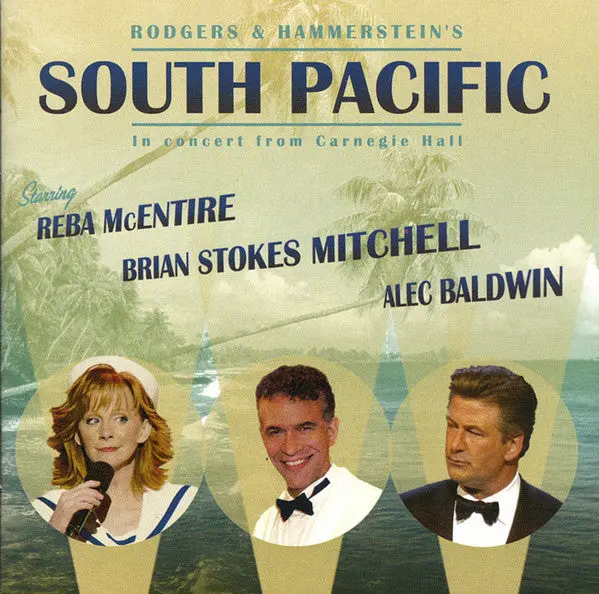 South Pacific Live From Carnegie Hall  (Reba, Alec Baldwin) Cd - Used 1