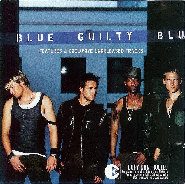 Blue -- Guilty (Import Cd Single) +2 B-Sides Cd - Used 1