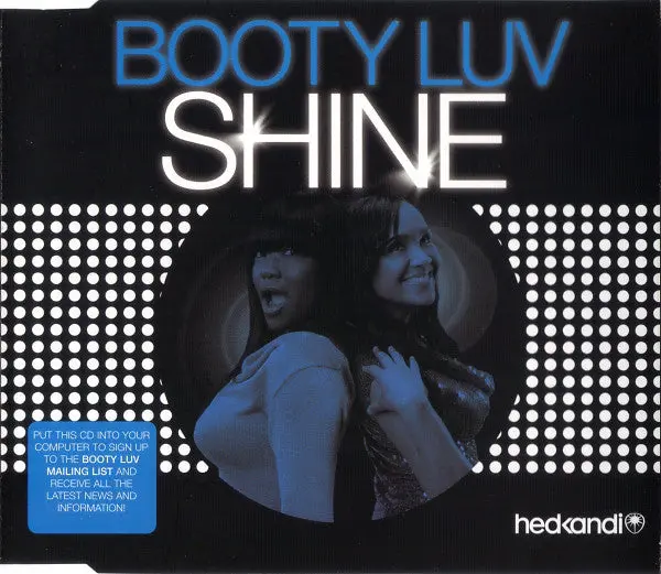 Booty Luv ‎– Shine - Used Cd Single 1