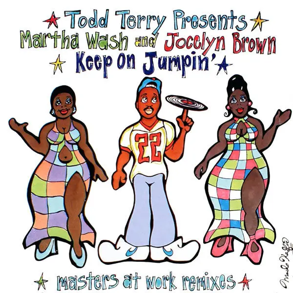Todd Terry Presentss: Martha Wash & Jocelyn Brown - Keep On Jumpin' (Us Maxi-Cd Single) - Used 1