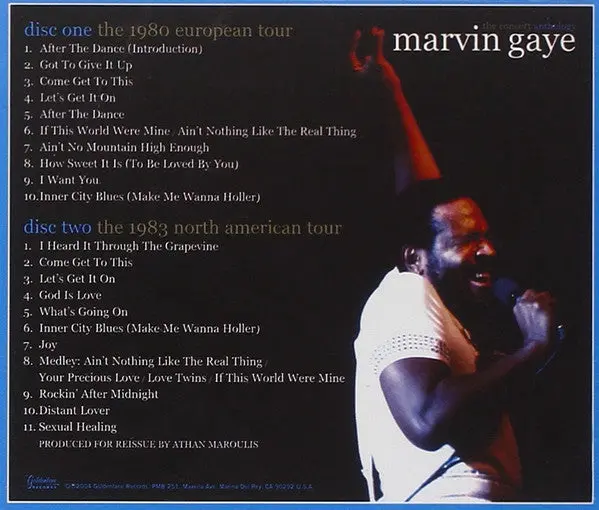 Marvin Gaye - The Concert Anthology 2Xcd - Used 2
