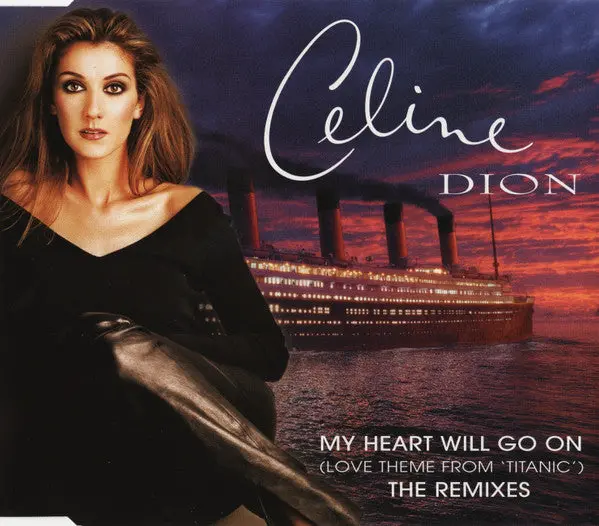 Celine Dion -  My Heart Will Go On (The Remixes) Import Cd Single - Used 1