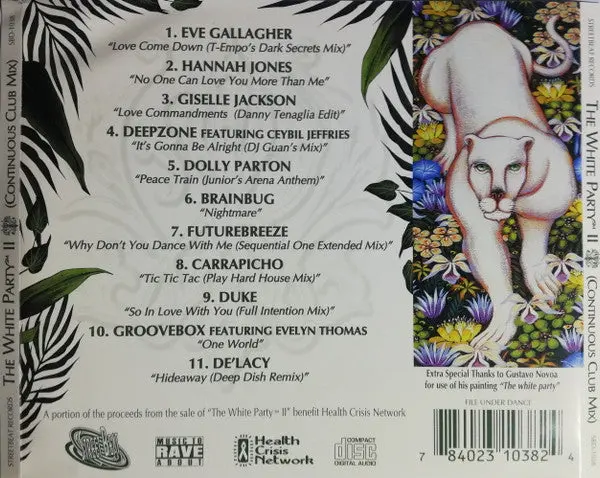 Dj David Knapp - The White Party 2 (1997) Cd - Used 2