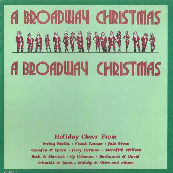 A Broadway Christmas  - Holiday Cheer (Various) Cd - Used 1