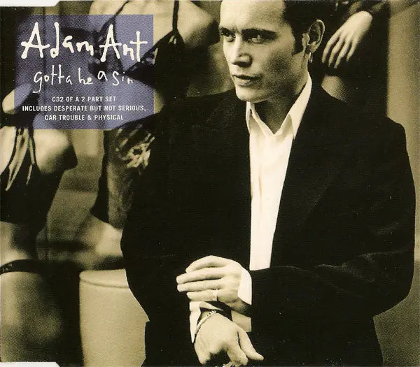 Adam Ant - Gotta Be A Sin Cd2 (Import Cd Single) Used 1