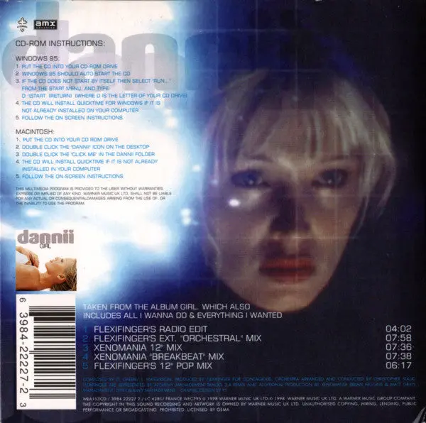 Dannii Minogue - Disremembrance Cd2 (Import Cd Single) Used 2