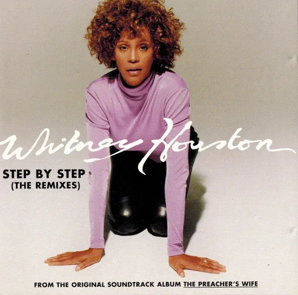Whitney Houston - Step By Step (The Dance Mixes) Us Maxi-Cd Single - Used 1