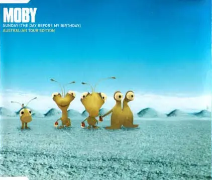 Moby - Sunday / In My Heart : Australian Tour Edition  (Remixes) - Used Cd Single 1