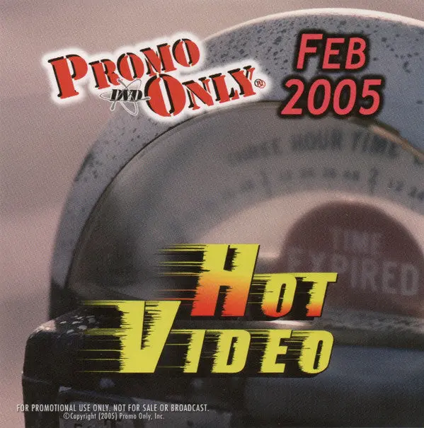 Promo Only Dvd - Feb. 2005 Hot Videos Dvd - 41 Music Videos - Used 1