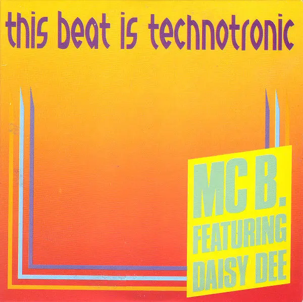 Mc B Featuring Daisy Dee - This Beat Is Technotronic (Import Cd Single) Used 1