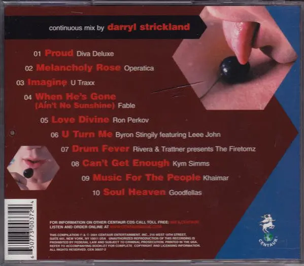 Cherry Six -Dj Darryl Strickland Cd Used 2