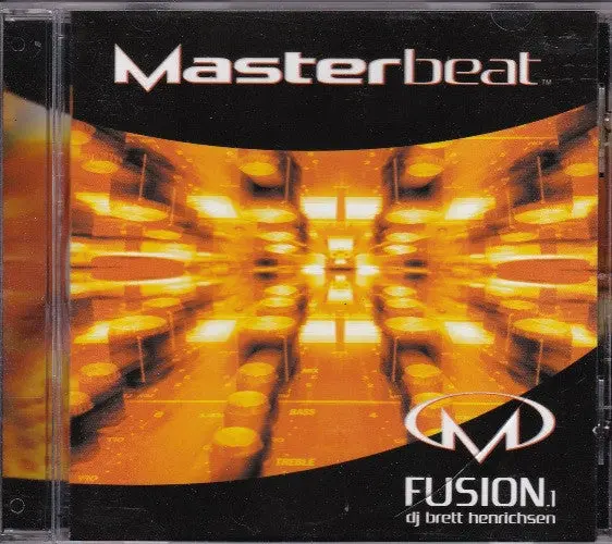 Masterbeat  - Fusion.1 (Various) Cd - Dj Brett Henrichsen Cd - Used 1