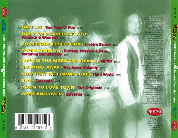 Give Your Body Up Volume 2 (Various) Club Classics & House Foundations Cd - Used 2