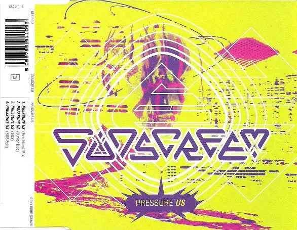 Sunscreem - Pressure Us (Import Cd Single) Used 2