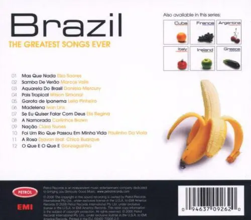 Brazil The Greatest Songs Ever (Various) Import Cd - Used 2