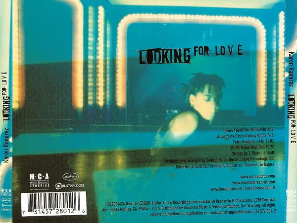 Karen Ramirez - Looking For Love (Us Maxi-Cd Single) Used 2