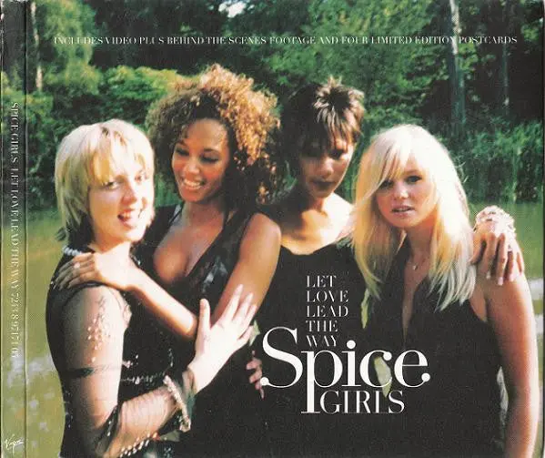 Spice Girls - Holler / Let Love Lead The Way + 4 Photo Cards (Import Cd Single) Used 1