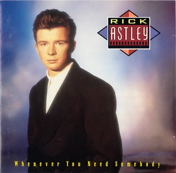 Rick Astley - Whenever You Need Somebody Cd  Used 1
