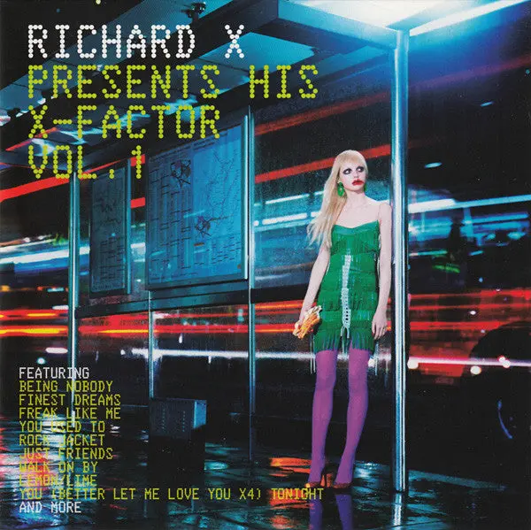 Richard X  Presents His X-Factor Vol.1 Cd - Used 1