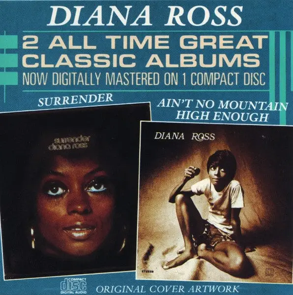 Diana Ross Surrender / Ain't No Mountain High Enough (2 For 1 Cd) - Used 1