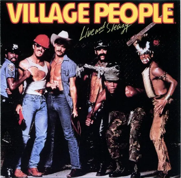 Village People - Live And Sleazy Cd - Used 1