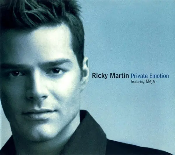 Ricky Martin Feat. Meja - Private Emotion (W/ Poster) - Used Cd Single 1