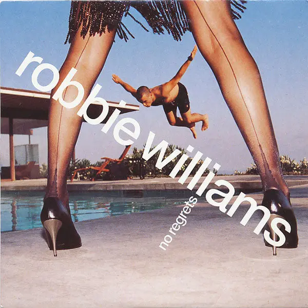 Robbie Williams  - No Regrets Import Cd Single - Used 1