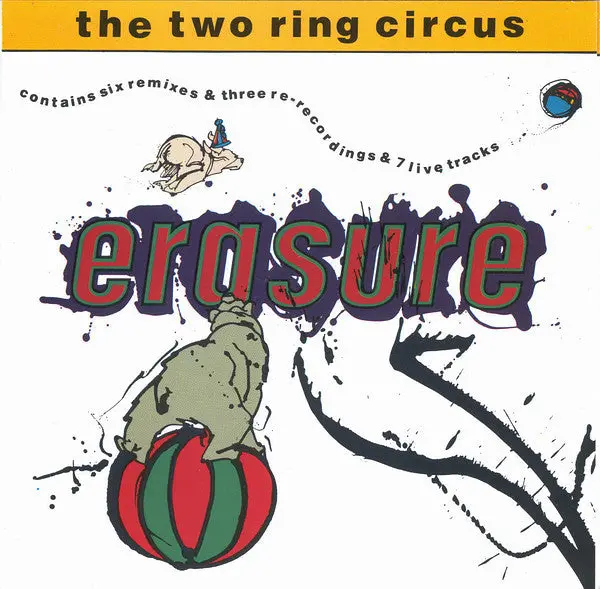 Erasure - The Two Ring Circus Cd - Used 1