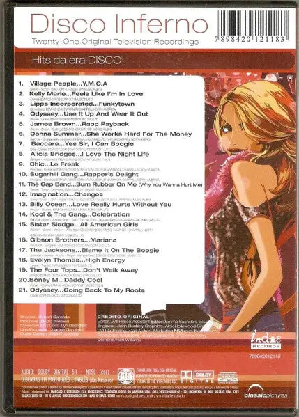 Disco Inferno - 21 Tv Performances On Musikladen Tv Show Dvd - Used 2