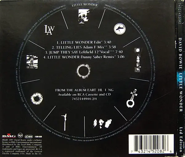 David Bowie - Little Wonder Limited Edition (Cd Single Pt 2) 1997 2