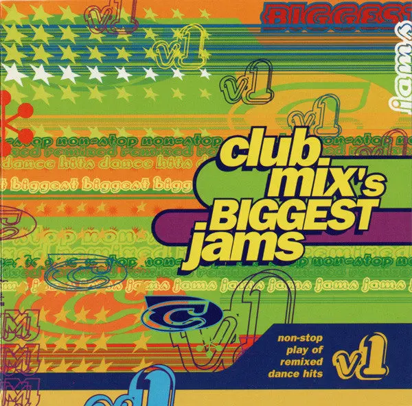 Club Mix's Biggest Jams Vol.1 (Various) Cd - Used 1