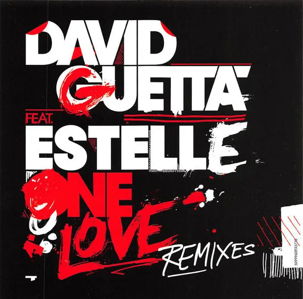 David Guetta Feat. Estelle -- One Love (Remixes)  Promo Cd Single 1