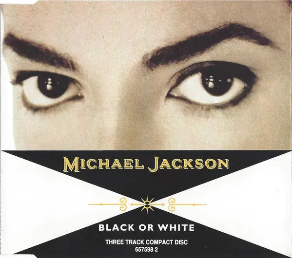 Michael Jackson - Black Or White (Import 3 Track Cd Single) Used 1
