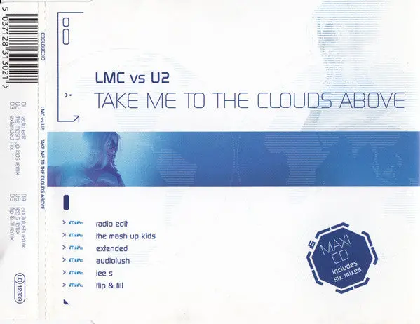 Lmc Vs U2 - Take Me To The Clouds Above (Import Remix Cd Single) Used 1