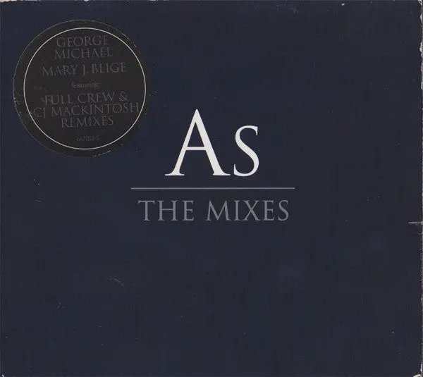 George Michael Ft: Mary J. Blige - As (Import Cd Single) Used 1
