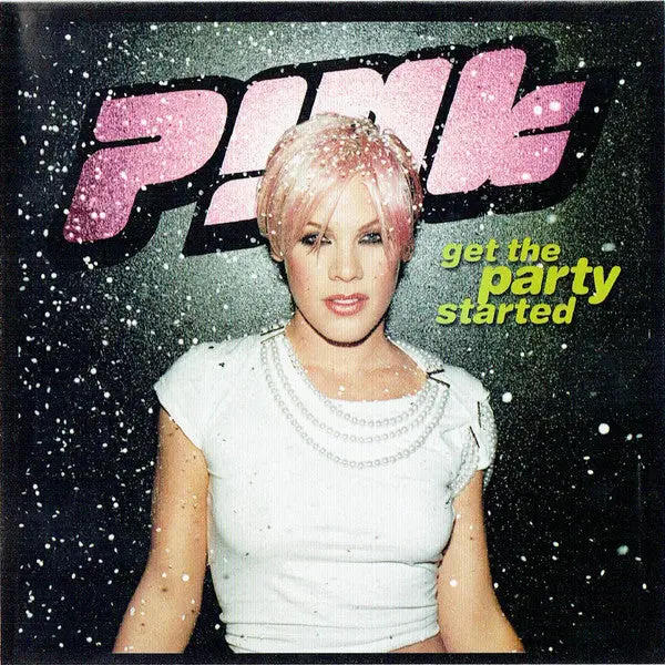 P!Nk - Get The Party Started - Used Cd Promo Single (2001) 1