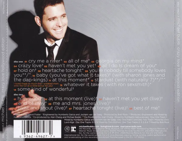 Michael Bublé - Crazy Love Hollywood Edition (Deluxe) 2Cd - Used 2