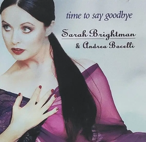 Sarah Brightman & Andrea Bocelli – Time To Say Goodbye Cd Single - Used 1