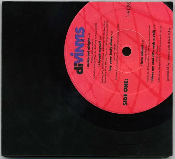 Divinyls - Selt Titled 1990 Promo "Vinyl Packaging" Cd - Used 1