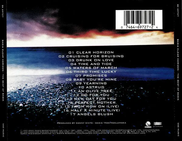 Basia - Clear Horizon The Best Of Basia Cd - Used 2